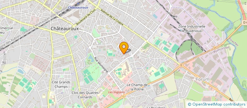 localisation de l'entreprise MONSIEUR BASEM HAMAD à CHATEAUROUX