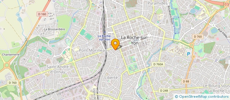 localisation de l'entreprise MONSIEUR BASET SAID ALI à LA ROCHE-SUR-YON