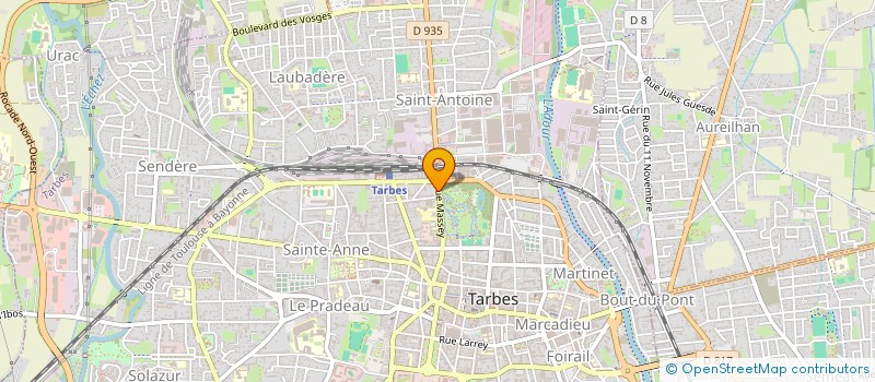 localisation de l'entreprise MONSIEUR BASHARULLAH AKHOUNZADA  TARBES