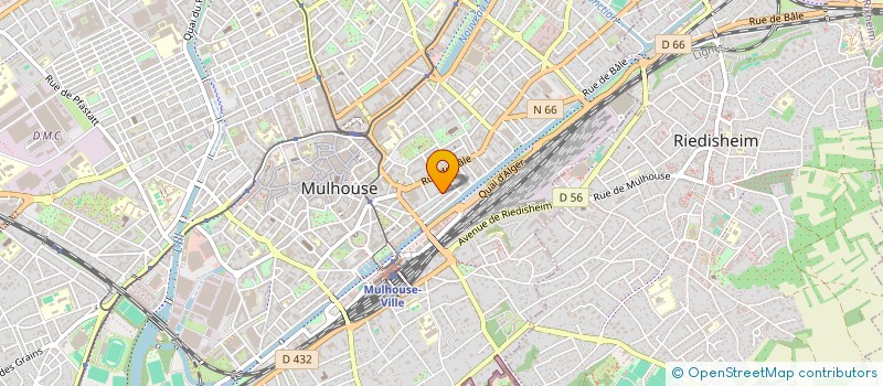 localisation de l'entreprise MONSIEUR BASHIR AHMAD DURRANI  MULHOUSE