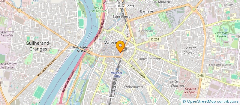 localisation de l'entreprise MONSIEUR BASHIR AHMAD STANIKZAI  VALENCE