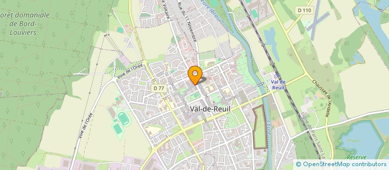 localisation de l'entreprise MONSIEUR BASHIR FAIZI  VAL-DE-REUIL