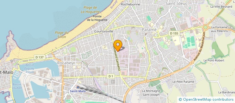 localisation de l'entreprise MONSIEUR BASHIR KHAN  SAINT-MALO