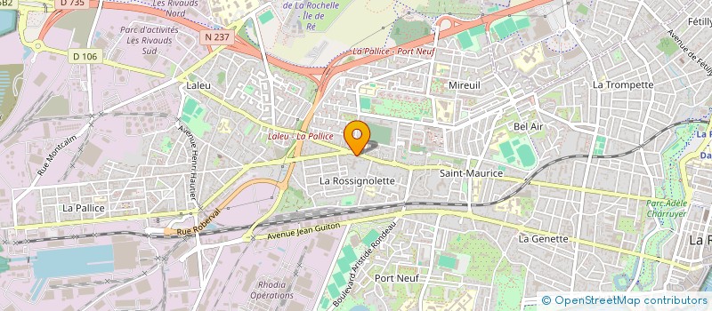 localisation de l'entreprise MONSIEUR BASHIR SALEHI  LA ROCHELLE