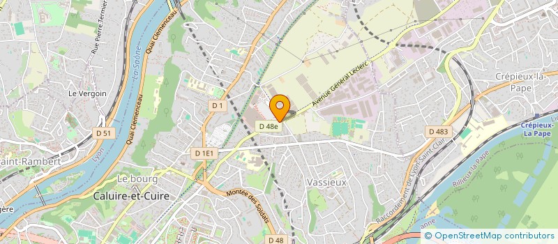 localisation de l'entreprise MONSIEUR BASHIR SHARIF OMAR ADEN  CALUIRE-ET-CUIRE