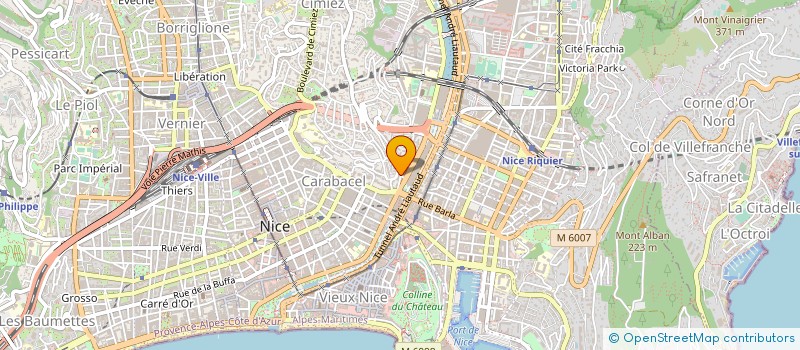 localisation de l'entreprise MONSIEUR BASHKIM GALLA à NICE