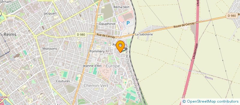 localisation de l'entreprise MONSIEUR BASHKIM ZUKA  REIMS