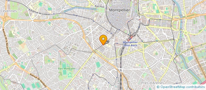 localisation de l'entreprise MONSIEUR BASILE ADDAD à MONTPELLIER