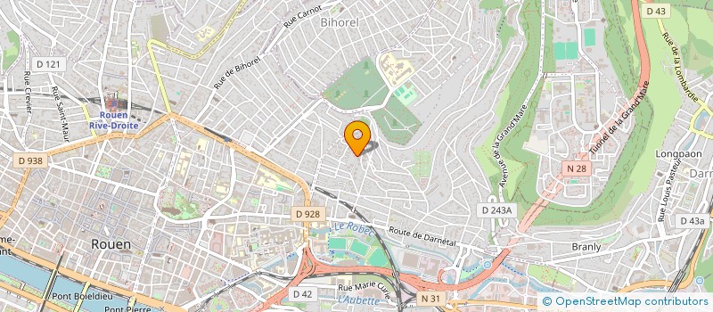 localisation de l'entreprise MONSIEUR BASILE AILHAUD à ROUEN