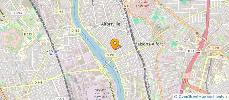 localisation de l'entreprise MONSIEUR BASILE BENZAID à ALFORTVILLE