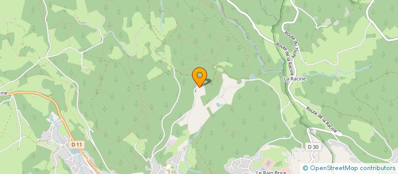 localisation de l'entreprise MONSIEUR BASILE BERARD  LE THOLY