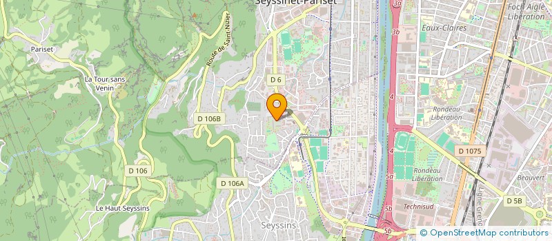 localisation de l'entreprise MONSIEUR BASILE BOUDIN  SEYSSINET-PARISET