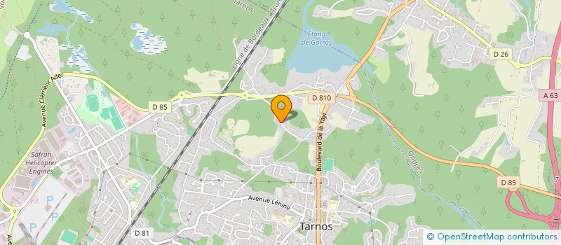 localisation de l'entreprise MONSIEUR BASILE CHABOT-MONTES  TARNOS