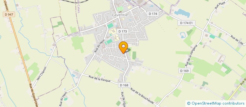 localisation de l'entreprise MONSIEUR BASILE CHABURSKI  LAVENTIE