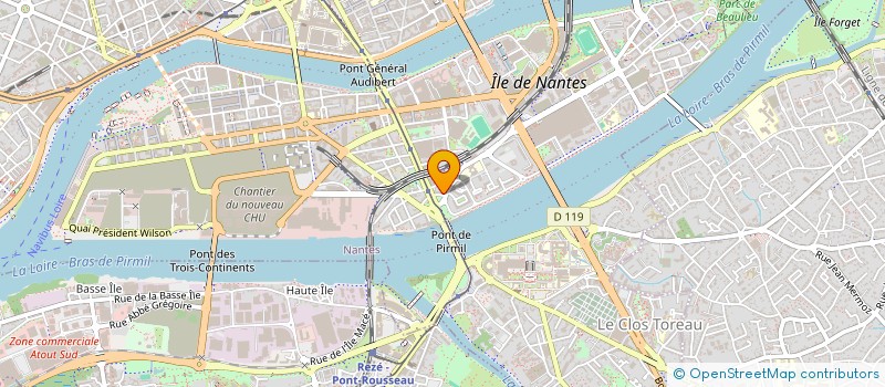 localisation de l'entreprise MONSIEUR BASILE CHATELIN à NANTES