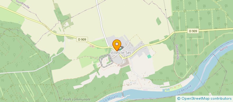 localisation de l'entreprise MONSIEUR BASILE CHIVORET  VILLEY-LE-SEC