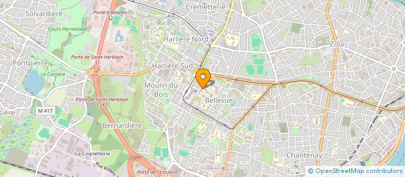 localisation de l'entreprise MONSIEUR BASILE COLLET à NANTES