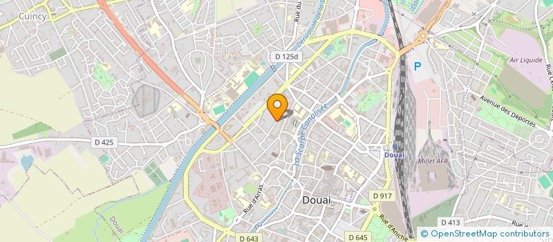 localisation de l'entreprise MONSIEUR BASILE DARLOY à DOUAI