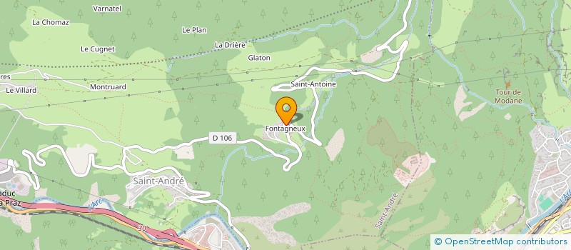 localisation de l'entreprise MONSIEUR BASILE DELCELLIER GENIEZ  VAL-CENIS