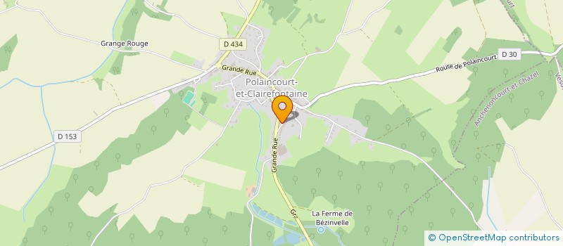 localisation de l'entreprise MONSIEUR BASILE DELOBEL  POLAINCOURT-ET-CLAIREFONTAINE