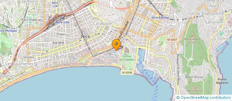 localisation de l'entreprise MONSIEUR BASILE DENEIRE à NICE