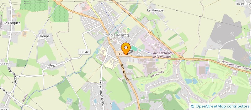 localisation de l'entreprise MONSIEUR BASILE DEWAVRIN  PONT-A-MARCQ