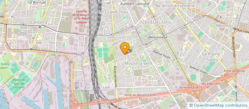 localisation de l'entreprise MONSIEUR BASILE DIDIERLAURENT  VENISSIEUX