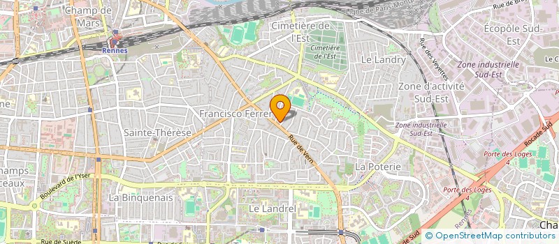 localisation de l'entreprise MONSIEUR BASILE EPAILLARD  RENNES