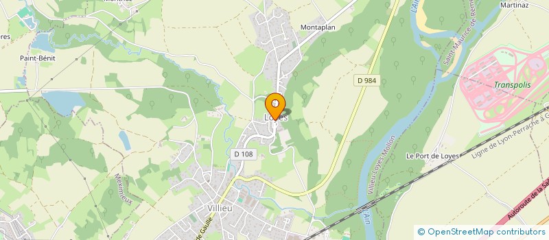 localisation de l'entreprise MONSIEUR BASILE ESCABASSE  VILLIEU-LOYES-MOLLON