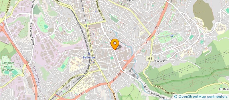 localisation de l'entreprise MONSIEUR BASILE GAUTHIER--ALLIBERT  SAINT-ETIENNE