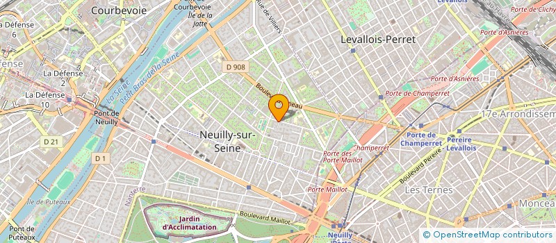 localisation de l'entreprise MONSIEUR BASILE GIRAUDET à NEUILLY-SUR-SEINE