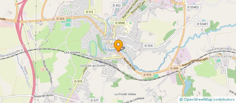 localisation de l'entreprise MONSIEUR BASILE GOGO  VILLEDIEU-LES-POELES-ROUFFIGNY