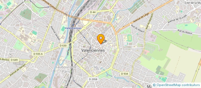 localisation de l'entreprise MONSIEUR BASILE GROBELNY  VALENCIENNES