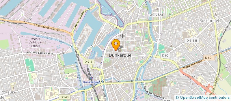 localisation de l'entreprise MONSIEUR BASILE GUEDON à DUNKERQUE