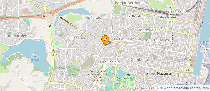 localisation de l'entreprise MONSIEUR BASILE HAMON  RENNES