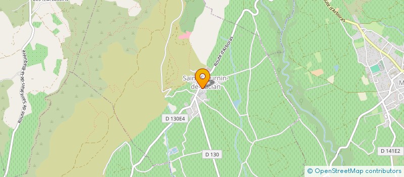 localisation de l'entreprise MONSIEUR BASILE HANSEMANN  SAINT-SATURNIN-DE-LUCIAN