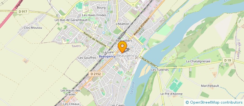 localisation de l'entreprise MONSIEUR BASILE JESSET à BEAUGENCY