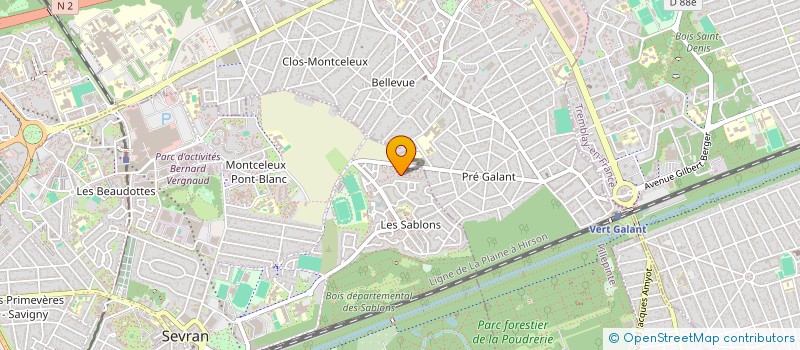 localisation de l'entreprise MONSIEUR BASILE LAGOS à SEVRAN