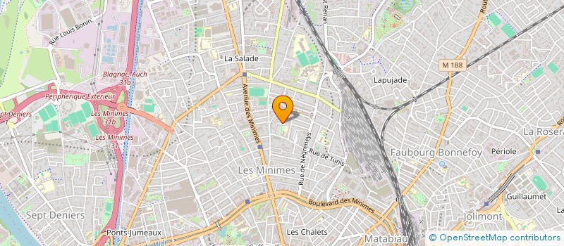 localisation de l'entreprise MONSIEUR BASILE LAMISCARRE-EUDE à TOULOUSE