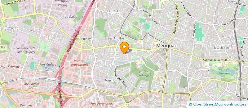 localisation de l'entreprise MONSIEUR BASILE LEMONNIERA  MERIGNAC