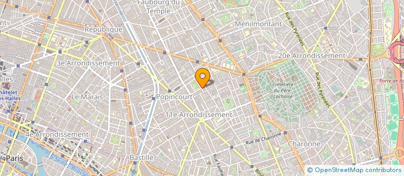 localisation de l'entreprise MONSIEUR BASILE MARCHISET  PARIS