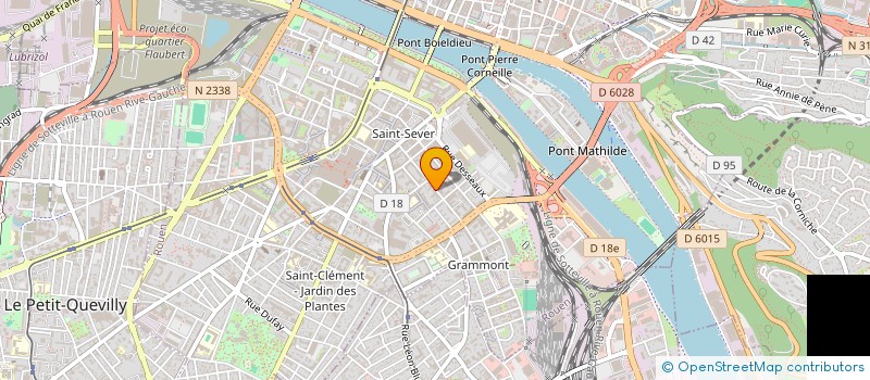 localisation de l'entreprise MONSIEUR BASILE MARTIN  ROUEN