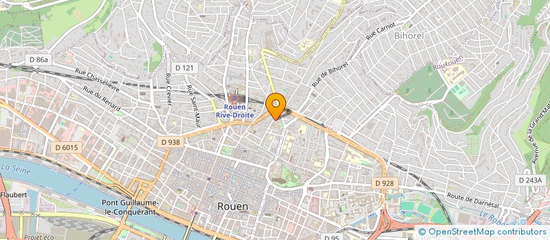 localisation de l'entreprise MONSIEUR BASILE MARTIN à ROUEN
