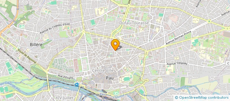 localisation de l'entreprise MONSIEUR BASILE MIGNOT à PAU