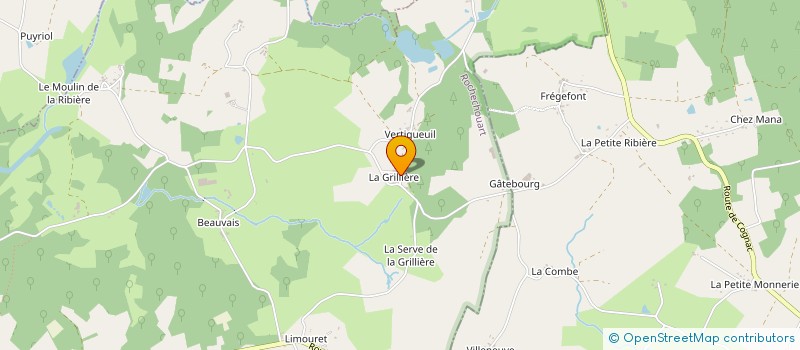 localisation de l'entreprise MONSIEUR BASILE MILOUX  SAINT-LAURENT-SUR-GORRE