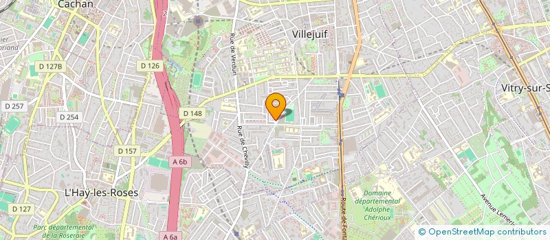 localisation de l'entreprise MONSIEUR BASILE MPUTU-SUNDA  VILLEJUIF