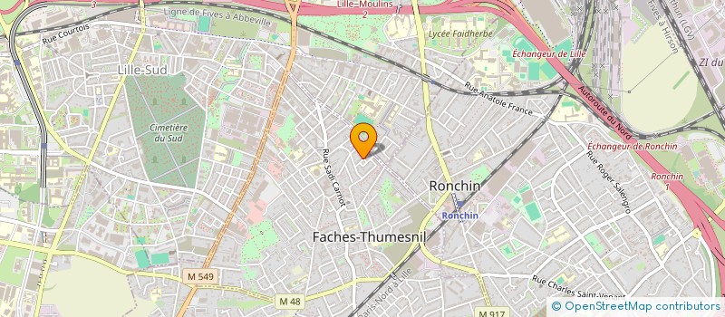 localisation de l'entreprise MONSIEUR BASILE PARENT  FACHES-THUMESNIL