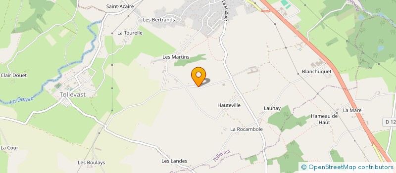 localisation de l'entreprise MONSIEUR BASILE PASDELOU  TOLLEVAST