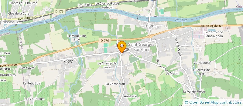 localisation de l'entreprise MONSIEUR BASILE PESSO à SAINT-GEORGES-SUR-CHER