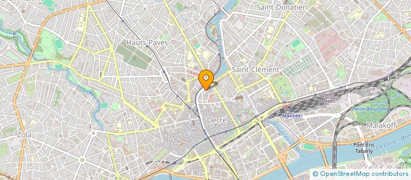 localisation de l'entreprise MONSIEUR BASILE PRADIER  NANTES